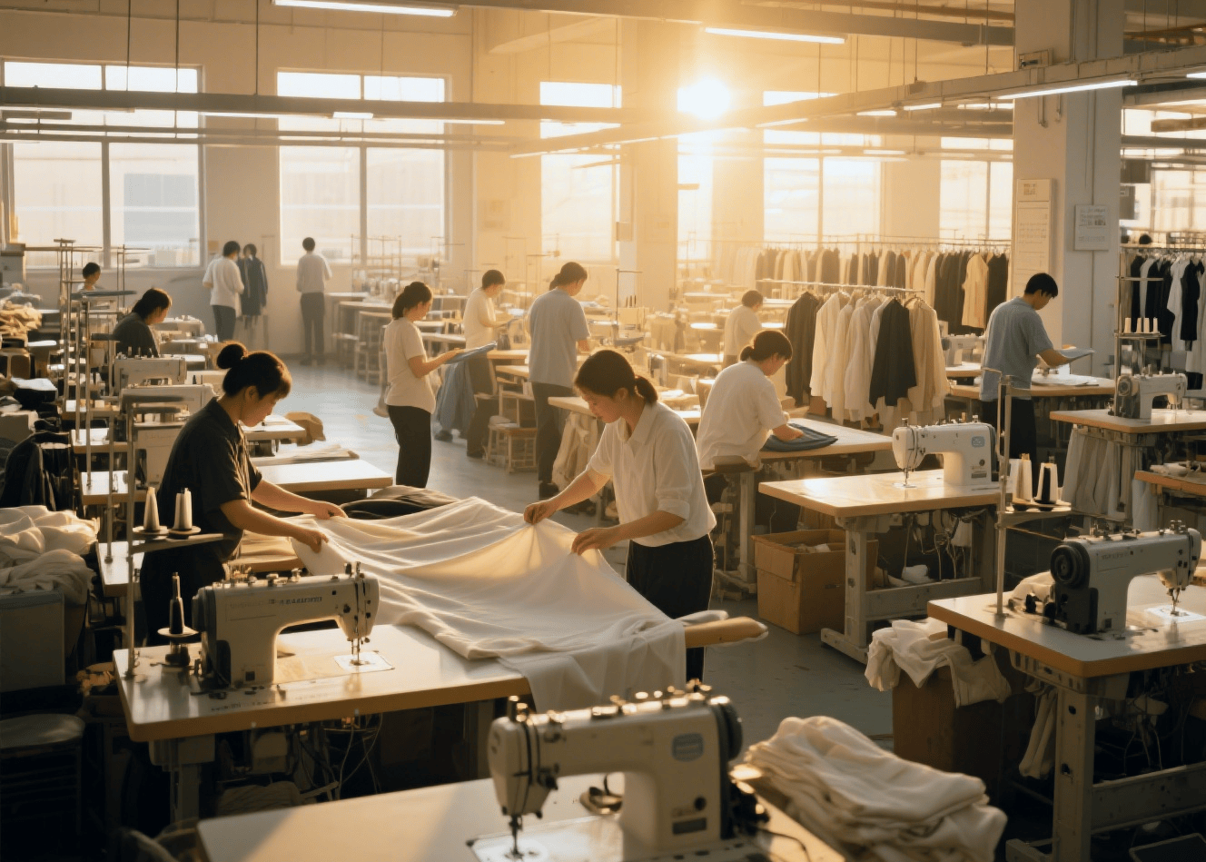 工廠服裝異味難消?該怎么應對?_生產(chǎn)_合成纖維_吸附